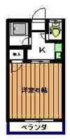 リリーハイムの間取り画像