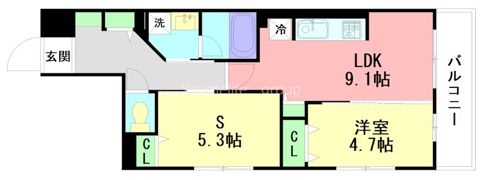 GRAND RESIDENCE UCHIYAMA IVの間取り画像