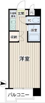 ロアールハイツの間取り画像
