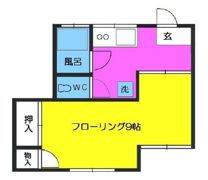 松嶋荘の間取り画像