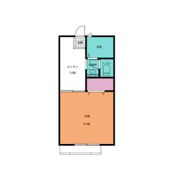 コーポ泉Bの間取り画像