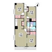 モンメール大磯の間取り画像