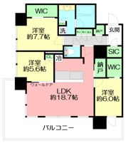 THE TOWER湘南辻堂の間取り画像