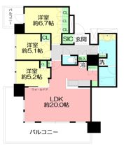 THE TOWER湘南辻堂の間取り画像