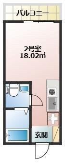 BACE上和田の間取り画像