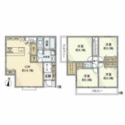 緑ケ丘戸建の間取り画像