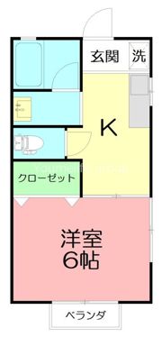 ハイム平石の間取り画像