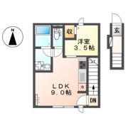 アプリコットEの間取り画像