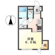 アプリコットEの間取り画像