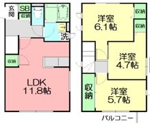 ソレイユガーデンハウスEASTの間取り画像