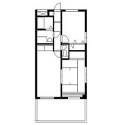 ヒルサイドパレスIの間取り画像