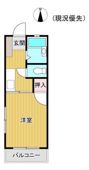 シーガルハイツの間取り画像