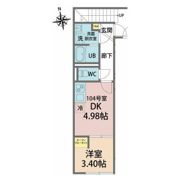 カインドネス愛甲石田の間取り画像