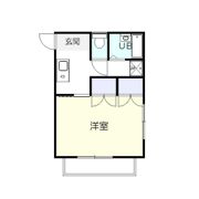 フジハイツの間取り画像