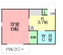 DMハイツの間取り画像