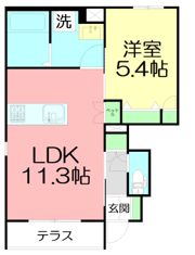 （仮称）桜ヶ丘3丁目メゾンの間取り画像