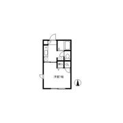 フラット海音の間取り画像