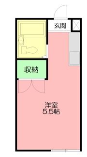 第5松嶋マンションの間取り画像