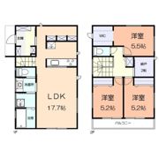 アツギテラスBの間取り画像