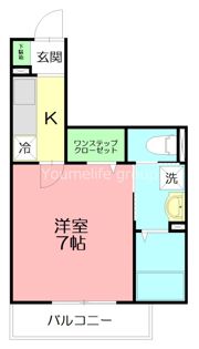 クレール藤沢IIの間取り画像