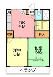 ウイリアムヒルズ本厚木の間取り画像