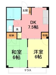トラッド厚北の間取り画像