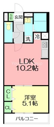 ハイハーバーの間取り画像