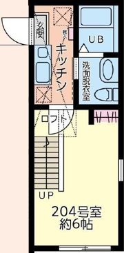 オリーブ藤沢の間取り画像