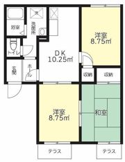 スプルースIV B棟の間取り画像