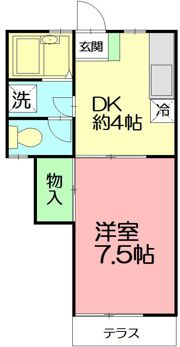 サンフラワーNの間取り画像