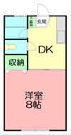 アカデミックハイツの間取り画像
