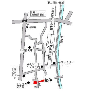 近くの横浜中和田郵便局まで942m(徒歩12分)