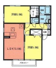 ハイム・Moriの間取り画像