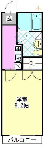 シェモア伊勢原の間取り画像