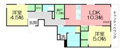 SOUTHERN－St＿Route33の間取り画像