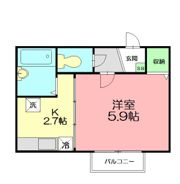 グリーンカーサEの間取り画像