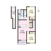 メビウステラスの間取り画像