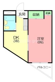 サンライズ松の郷の間取り画像
