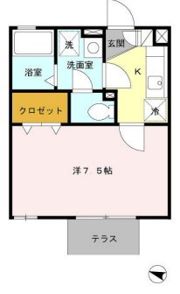 ビラージュの間取り画像