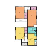 白百合貸家の間取り画像