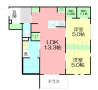 アルカン・メール 藤沢の間取り画像