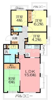 パーク・ノヴァ大船の間取り画像