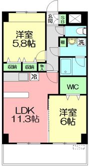 モリエム太平台の間取り画像