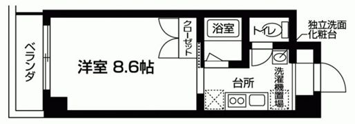 ファーストウイングの間取り画像