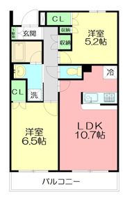 パークサイド藤沢の間取り画像