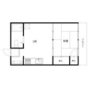 ユウパレスの間取り画像