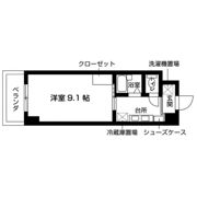 ヴァントゥール本厚木の間取り画像