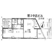 第2中込ビルの間取り画像