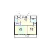 米山敦貸家の間取り画像