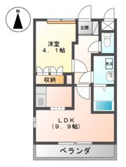 ヴァンベールの間取り画像